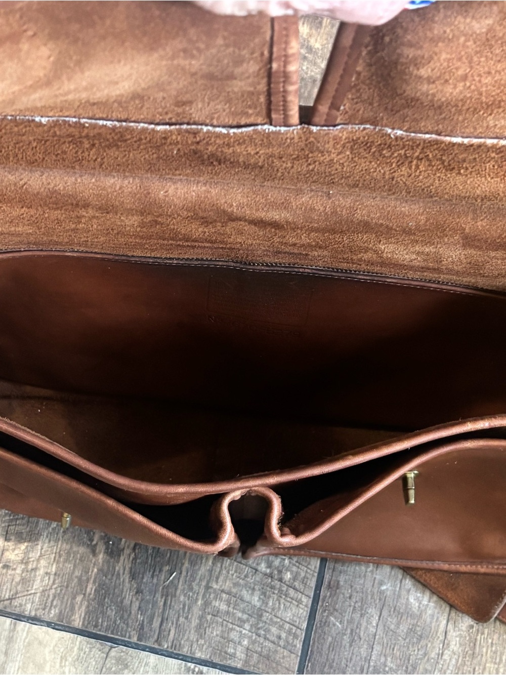 Coach LARGE Vintage 5279 Brown Kensington Leather Briefcase/Laptop Bag - Picture 10 of 16